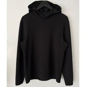 Lululemon Shift Stitch Waffle Thermal Hoodie Medium Black